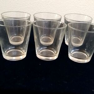 D- Set of 6 Juice Glasses